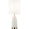 Настольная лампа ODEON LIGHT MODERN POLLEN ODL_EX24 42 E27 1*60W золотой/молочный/белый/металл/керамика/ткань 5423/1T